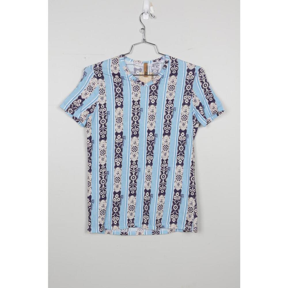 00's John Galliano Stripe Motif T-Shirt